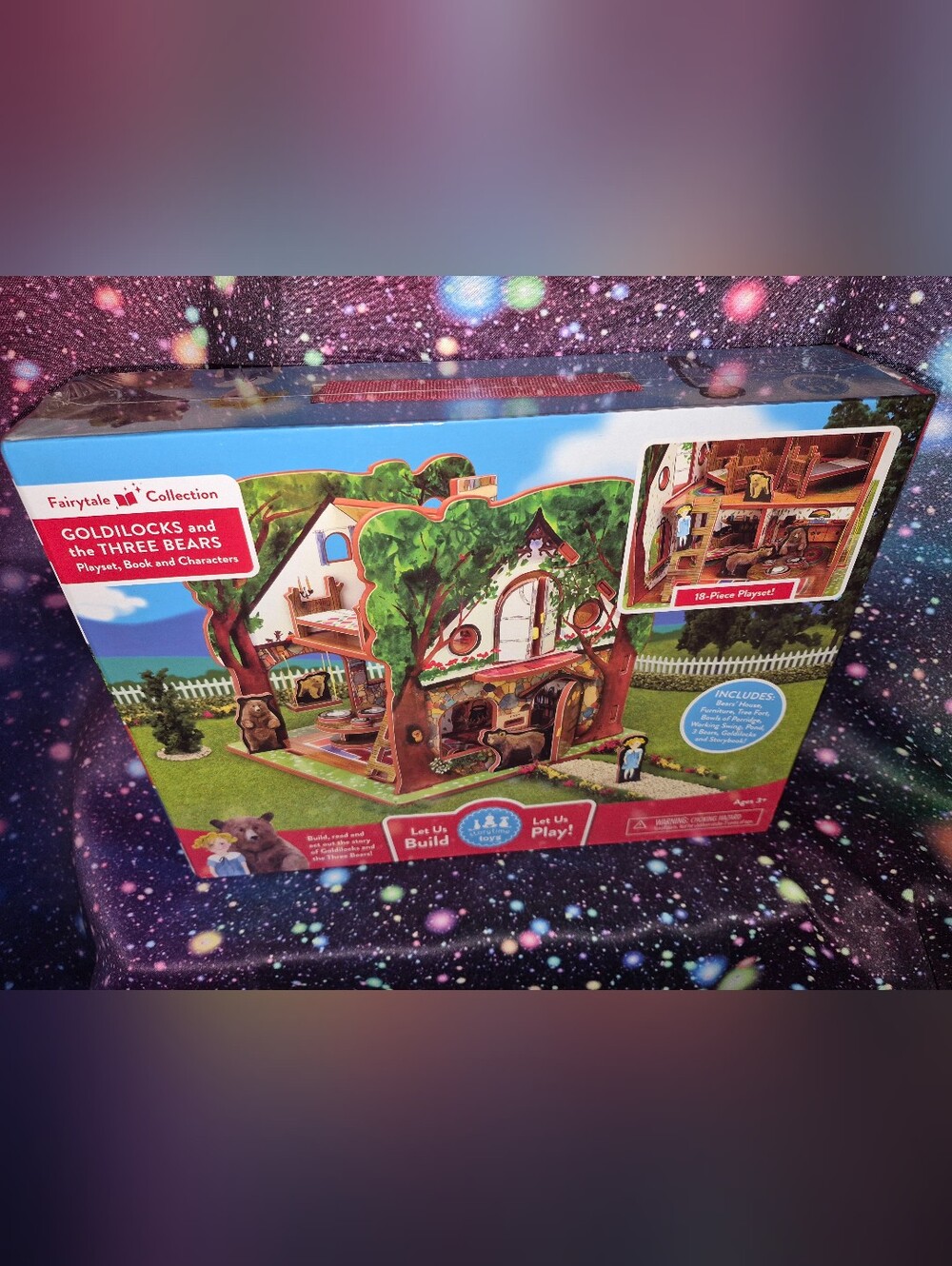 Storytime Toys Goldilocks & the Three Bears Storybook Playset 🐻🍯🏠